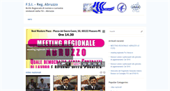 Desktop Screenshot of abruzzo.f-s-i.it